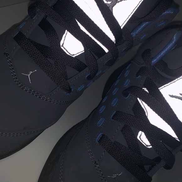 NIKE AIR JORDAN MELO 2005 5.5 Basketball Sneakers Blue Carmelo 311813-002 - Picture 4 of 17